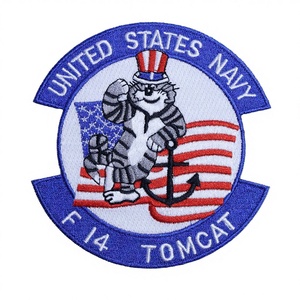 衣類用カスタム卸売高品質フル刺繍パッチバッジ、格安で100％カスタム刺繍パッチを製造 - Product Image 5