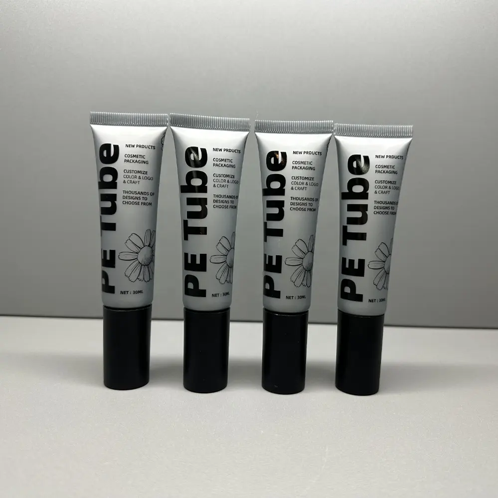 Cosmetico cosmetico morbido spremere tubo di plastica per il viso crema per le mani tubi di plastica contenitore di imballaggio