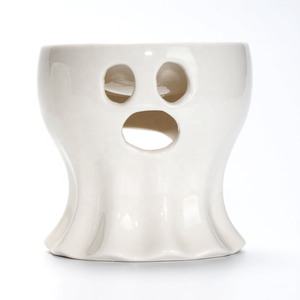 Bruciatore di Incenso in Ceramica a Forma di Scheletro Fantasma di Halloween, Diffusore Aromatico per Incenso, Rosa, Caramella, Menta - Product Image 1