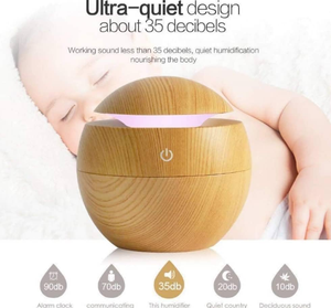 เครื่องกระจายกลิ่นน้ำมันหอมระเหยแบบพกพา ลายไม้ขนาดเล็ก พร้อมฉลากส่วนตัว เครื่องเพิ่มความชื้นในอากาศ สำหรับใช้ในโรงแรม รถยนต์ ภายนอกบ้าน และในครัวเรือน - Product Image 2