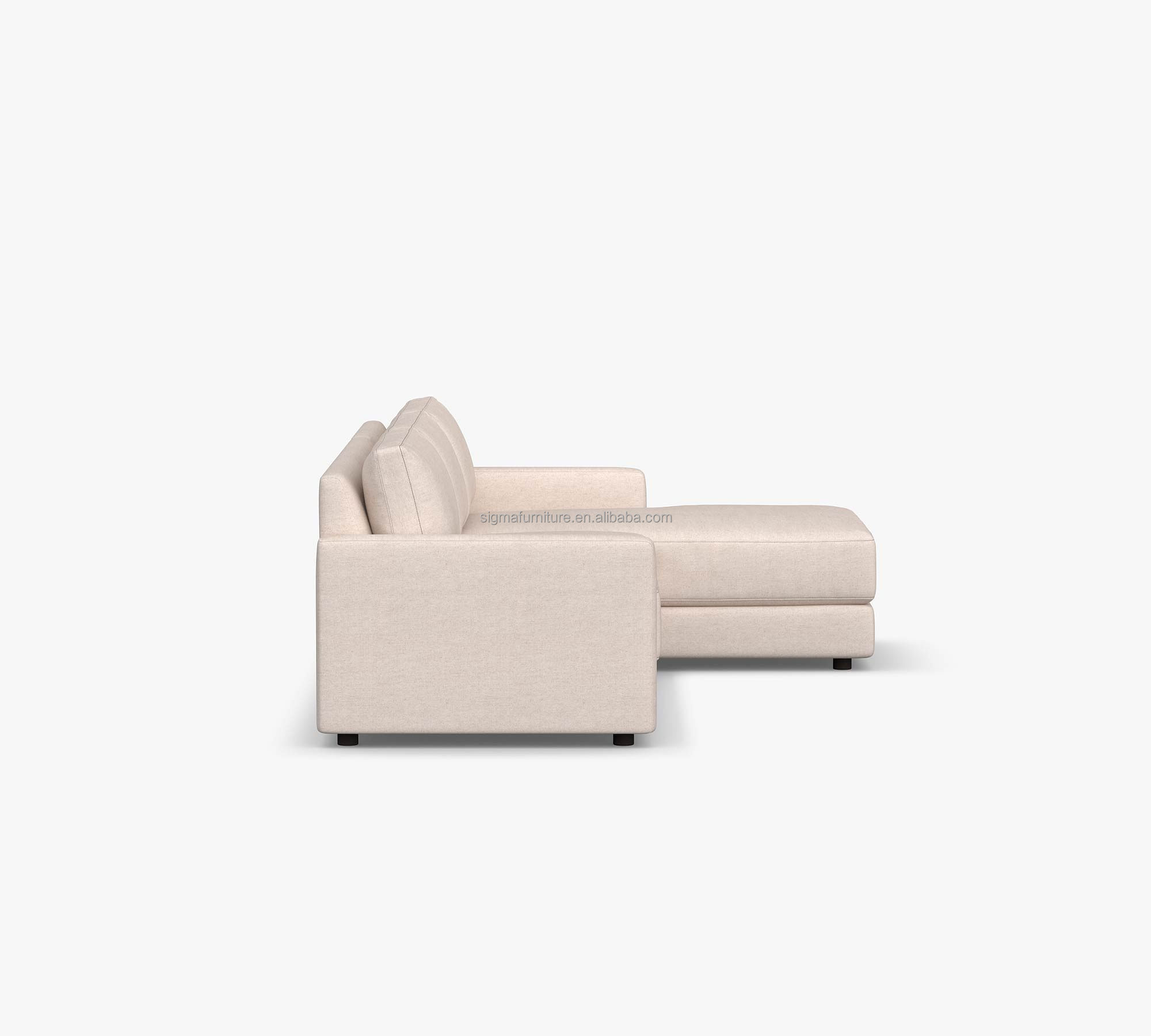 High end modern living room sectional sofas l-shaped fabric modular sofa set lounge