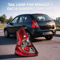 HUIDAN NOUVELLE FEU ARRIÈRE 8200734825/8200734824 pour RENAULT / DACIA SANDERO 2009-2013