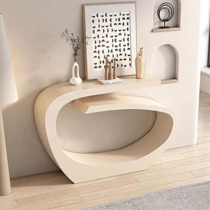Mesa de <span class=keywords><strong>Consola</strong></span> Moderna de Lujo <span class=keywords><strong>para</strong></span> Sala de Estar, Material de Hierro, Mesa de Entrada con Iluminación, Diseño Artístico Contemporáneo <span class=keywords><strong>para</strong></span> Hoteles, <span class=keywords><strong>Comedor</strong></span> y Uso Familiar - Product Image 1