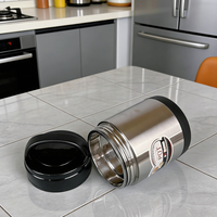 Boîte à lunch isotherme portable en acier inoxydable 1,2/1,6/2L, thermos pour aliments, récipient chauffe-plat