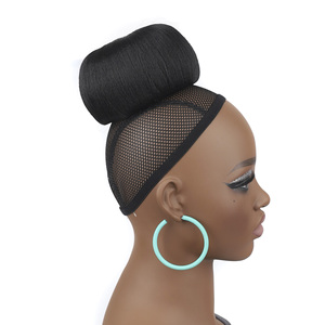 J-069-1 Grand <span class=keywords><strong>chignon</strong></span> Apple <span class=keywords><strong>Chignon</strong></span> de cheveux <span class=keywords><strong>rétro</strong></span> européen et américain Paquet Chignons bouclés Chignons de mariée - Product Image 2