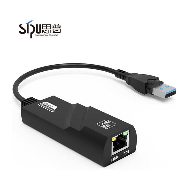 High Performance USB 3.0 to RJ45 Adapter 1000Mbps Ethernet Card for HD Video Conferencing