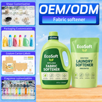 Pelembut Pakaian Aroma Khusus Melembutkan Pakaian Mengurangi Statis Cairan Kondisioner Cuci Pakaian Aroma Segar Tahan Lama OEM