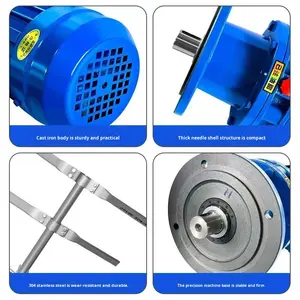 Mezclador Agitador Vertical Industrial BLD para Tratamiento de Aguas Residuales con Construcción de Acero y Motor de 220V para la Adición de Productos Químicos PAC <span class=keywords><strong>PAM</strong></span> - Product Image 3