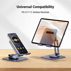 Boneruy L05Mini Portable <b>Foldable</b> Aluminum Mobile Phone Holder Stand <b>Small</b> Gift <b>Desk</b> Manufactured Hard Aluminum for Cellphone - Product Image 4