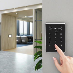 Standalone ABS RFID an ninh kiểm soát truy cập cửa 125Khz RFID Bàn phím Đầu đọc thẻ điều khiển truy cập - Product Image 2