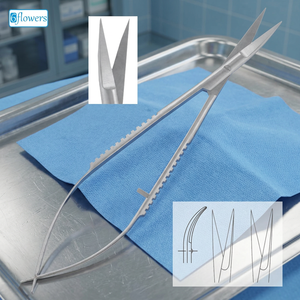 Ciseaux chirurgicaux 2026 à pointe droite, manuels, en acier inoxydable, certifiés CE Classe II, instrument de chirurgie générale - Product Image 2