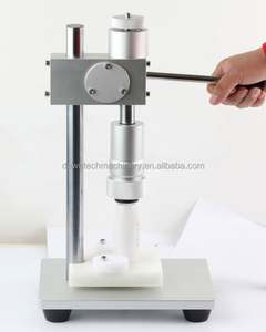 Máquina Manual para Tapar y Sellar Botellas de Perfume de Vidrio con Motor para Aplicaciones Químicas - Product Image 2