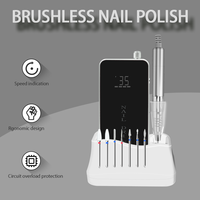 Équipement de Manucure Moderne 2028 Outils de Bijouterie Pièce à Main Micromoteur Sans Balais Portable Rechargeable Perceuse à Ongles
