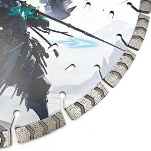 Lâmina de Serra Diamante Arix de 400mm 16 polegadas Soldada a Laser para Concreto Curado, Corte Rápido em Piso, Serra Manual - Product Image 6