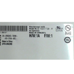 หน้าจอ LCD ขนาด 15.6 นิ้ว รุ่น B156XTT01.0 ความละเอียด 1366*768 40 พิน LVDS พร้อมหน้าจอสัมผัส - Product Image 2
