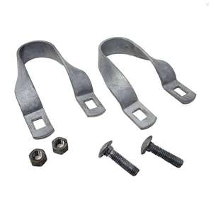 Connecteur croisé à maillons de chaîne pour accessoires de serres Support de Purlin en alliage d'aluminium - Product Image 2