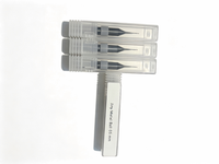 Fraiseuses à bille JIny pour métal, 0,5 mm, 1,0 mm, 2,0 mm, 3,0 mm, revêtement Ti, longue durée de vie, utilisations en laboratoire dentaire CAD/CAM