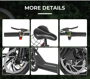 Bicicleta eléctrica de 36V personalizada en stock, precio más bajo, miniscooter de dos ruedas inteligente digital, fabricante de bicicletas eléctricas - Product Image 4