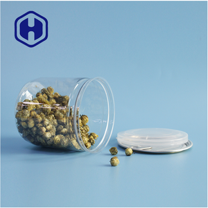 Boîte hermétique PET d'emballage de supermarché <span class=keywords><strong>avec</strong></span> couvercle à ouverture facile pour les aliments secs noix épices - Product Image 6