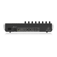 Controlador Remoto Universal DAW Behringer X-Touch, Equipo de Música de Estudio, 9 Faders Motorizados Táctiles y Tiras de Escritura LCD