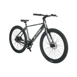 Vélo de montagne léger pour femmes, cadre en aluminium, taille de roue 700c, moteur sans balais 250/500W - Product Image 3