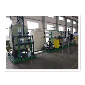 Salty water purification system/underground well water filter/river brackish salty water RO treatment equipment