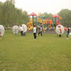 Bola Bumper Tiup Bahan TPU Harga Pabrik, Bola Sepak Bubble Bumper Merek Wolong, Dijual Murah - Product Image 6