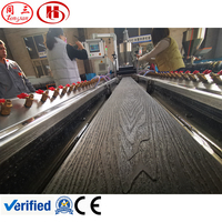 Maquinaria de madera plástica/máquina de fabricación de madera plástica/máquina de extrusión wpc
