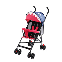 Poussette légère pliable avec auvent, poussette parapluie à personnage, poussette légère de voyage pour bébé Ranney