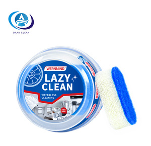 Daan Effective 400g Large Capacity Multi Purpose <strong>Cleaning</strong> Cream with Sponge for Shoes and Home - Product Image 1
