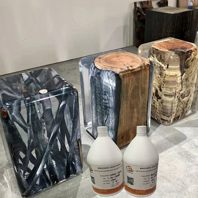 Mix Ratio 3:1 Clear Casting Epoxy Resin for Wooden Works