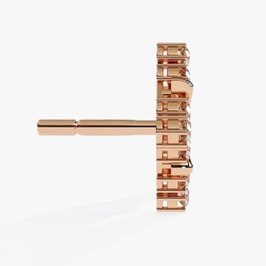 ต่างหูทอง18K สำหรับสาวปาร์ตี้ต่างหูทองดีไซน์แฟนซีขนาดเล็ก - Product Image 6