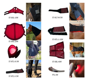 CE Equine LED Light Therapy Wrap Série Shenzhen Fábrica para Cavalo Stifle Cells Regeneração Muscle Recovery Pain Relief - Product Image 4