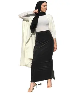 Hot Bán New Thời Trang Nhung Váy Dubai Abaya Dài Váy Cho Phụ Nữ Trẻ Quần Áo Hồi Giáo Cô Gái Hồi Giáo Ăn Mặc