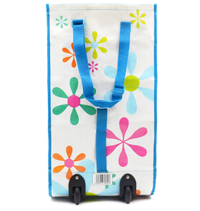 Plegable Carro de pp tejido de carro de compras bolsa de <span class=keywords><strong>2</strong></span> ruedas de carro bolsa cabina bolsa con ruedas - Product Image 2