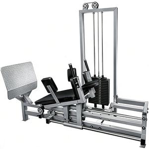 El más nuevo uso comercial Selectorized Leg Press Seated <span class=keywords><strong>Horizontal</strong></span> Leg Press Machine Pin Loaded Leg Push Machine - Product Image 4