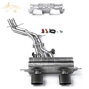 ท่อไอเสียสแตนเลสสมรรถนะสูง Porsche <span class=keywords><strong>Cayenne</strong></span> Coup <span class=keywords><strong>Turbo</strong></span> <span class=keywords><strong>GT</strong></span> ปี 2018-2023 รุ่นปรับแต่ง Kull Exhaust หนา 1.5 มม. คุณภาพเยี่ยม - Product Image 1