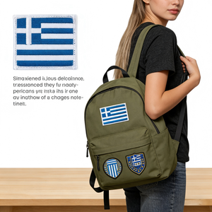 Écusson brodé de drapeau grec de qualité supérieure, lavable, thermocollant ou à coudre, pour vêtements de <span class=keywords><strong>voyage</strong></span>, souvenirs, uniformes, décoration personnalisée - Product Image 1