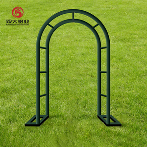 <span class=keywords><strong>Arche</strong></span> de <span class=keywords><strong>jardin</strong></span> en aluminium thermolaqué pour plantes grimpantes, 7 pieds - Product Image 2