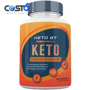 Viên nang keto bhb nhãn hiệu riêng: Ketone bhb ngoại sinh, Viên nang giảm béo và thuốc giảm cân nhanh cho chế độ ăn keto