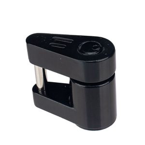 Cerradura de enganche de acero roja y negra con bola de 1/4 de pulgada para remolque Toyota - Product Image 3