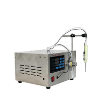 Machines de remplissage semi-automatiques à pompe magnétique de haute précision (±0,5%) pour liquides (lait, sauce soja, miel, savon liquide)