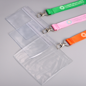 Cordón de doble Clip para tarjetas de identificación, soporte de dos ganchos para tarjetas de identificación - Product Image 5