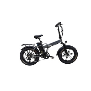 Vélo électrique pliable tout-terrain à pneus larges en alliage d'aluminium, batterie au lithium 48V 18Ah, frein à disque hydraulique, cadre en aluminium, moteur sans balais - Product Image 5