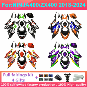 Kits de carénages de moto compatibles avec <span class=keywords><strong>KAWASAKI</strong></span> Ninja400 EX400 EX <span class=keywords><strong>Ninja</strong></span> 400 2018 <span class=keywords><strong>2019</strong></span> 2020 2021 2022 2023 Kit de carénage complet - Product Image 5