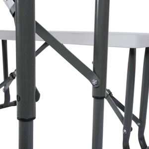 Factory Direct Low Price Quality 6ft/8ft Outdoor Plastic Chairs Party Wedding Garden Events <b>Folding</b> HDPE Plastic Chair Table <b>Set</b> - Product Image 2
