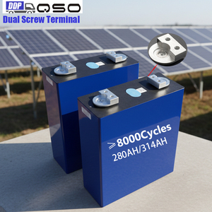 Литий-железо-фосфатный аккумулятор QSO 2026 с двойным винтовым клеммным соединением, двухполюсный, Lf280K V3, класс A, 3.2В, 300Ач, 320Ач, 280Ач, 314Ач - Product Image 1