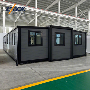 ZYBOX Maison Modulaire Préfabriquée de Luxe Robuste de 40 pieds avec Garantie de 3 Ans, Maison Conteneur Extensible pour les Marchés des États-Unis, d'Australie et du Canada - Product Image 2