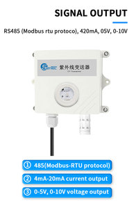Détecteur UV SEM320, analyseur d'indice de transmission UV, capteur mural SEM320 SEM320 - Product Image 2