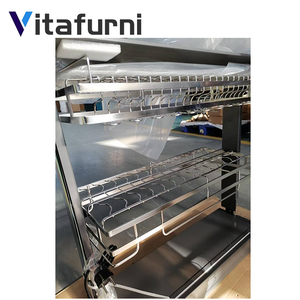 Sistema di Sollevamento Elettrico Vitafurni per Organizzare e Riporre Piatti, Cestello Estraibile Intelligente per Armadietti da Cucina <span class=keywords><strong>con</strong></span> Controllo Vocale - Product Image 4